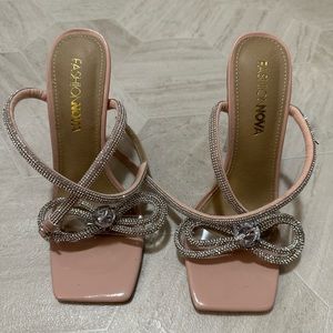 FashionNova nude heels